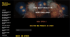 Desktop Screenshot of bigalsfireworksoutlet.com